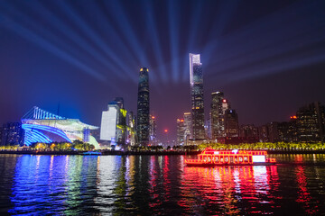 Obraz premium 広州 夜景