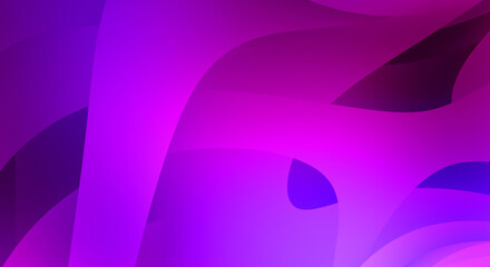 Abstract background with colorful gradient. Vibrant graphic wallpaper with stripes design. Fluid 2D illustration of modern movement.