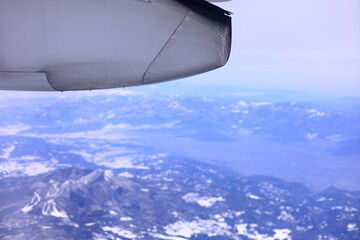 本州　上空　日本