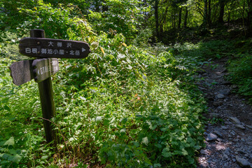 広河原の北岳登山口