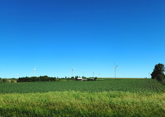 Fototapeta na wymiar WI Windmills