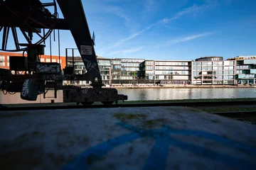 Kreativkai, Kanal Hafen von Münster in Westfalen © Henrik Dolle