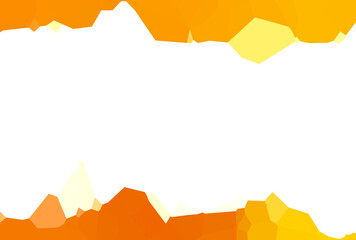 Obraz premium Polygonal background. Colorful wallpaper with geometric design. Digital illustration.