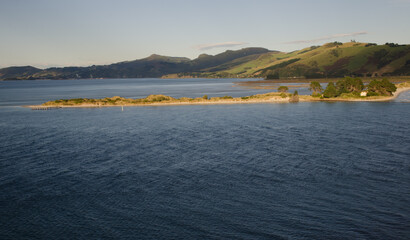 Coastal landscape in Otago Peninsula. Otago. South Island. New Zealand.