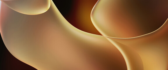 Abstract background. Fluid color gradient waves, with dynamic motion. Neon colorful abstract design of light waves. Illustration For Wallpaper, Banner, Background, Card, Book Illustration, website.