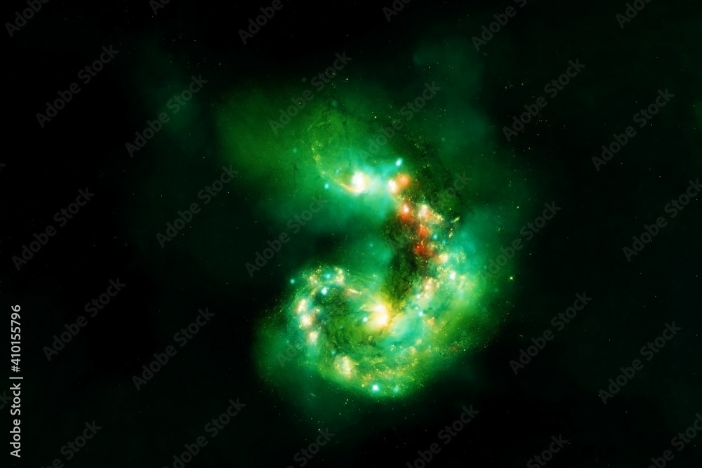 Canvas Prints green space. elements of this image were furnished by nasa.