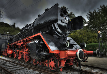 Naklejka premium Eisenbahn