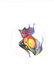 Image of inhabitants of space and other planets.Fictional characters, fantastic people,
fairy animals and objects that come to life