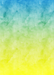 Yellow and blue painted gradient background, abstract pattern background, graphic design