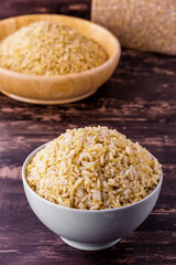 Brown rice raw Thai food