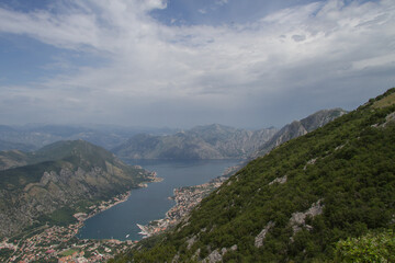 Naklejka na ściany i meble Montenegro views of old Kotor
