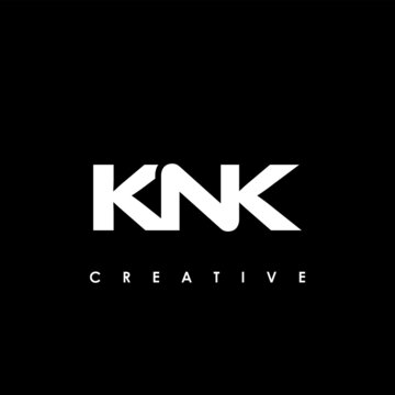 KNK Letter Initial Logo Design Template Vector Illustration
