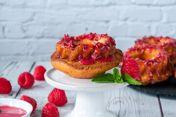 Mini vanilla pound cakes