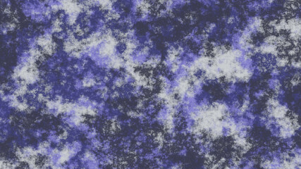 Tie dye modern blue and purple background texture. Colourful abstract cloudy texture. Ink splashes pattern. Template for design products, textile, package, websites. Space effect.