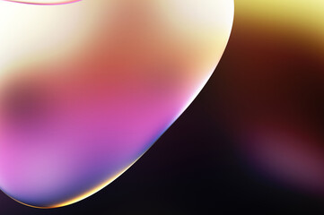 Abstract background. Fluid color gradient waves, with dynamic motion. Neon colorful abstract design of light waves. Illustration For Wallpaper, Banner, Background, Card, Book Illustration, website.