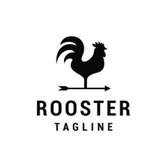 Fototapeta na wymiar Rooster logo design