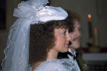 Hochzeit in der Balthasar-Neumann-Kirche in Hofheim-Ried