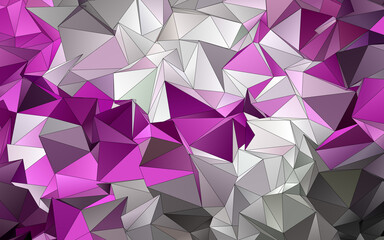 Obraz premium 3d Triangles, abstract background. Design wallpaper.