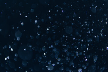 abstract blue bokeh background