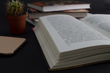 Fototapeta premium book with a candle