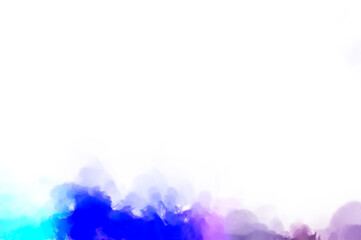 Modern art painting. Artistic watercolored backdrop material. Unique watercolor random pattern. Creative abstraction. Digital texture wallpaper. 2d illustration.