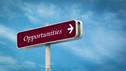 Street Sign to Opportunities