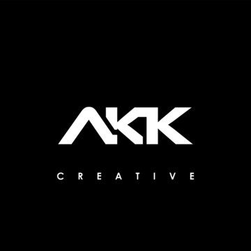 AKK Letter Initial Logo Design Template Vector Illustration