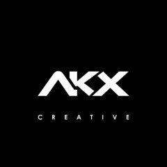 AKX Letter Initial Logo Design Template Vector Illustration