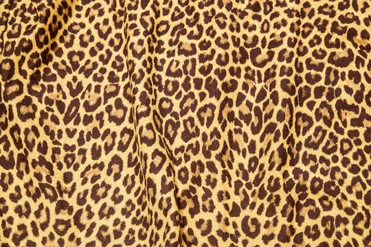 Leopard pattern fabric wild print picture camouflage pattern background design.