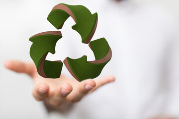 Recycle business digital. eco