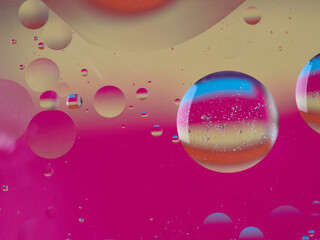 Space or planets universe cosmic abstract background. Abstract molecule atom sctructure. Macro shot...