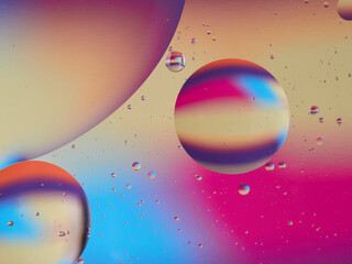 Space or planets universe cosmic abstract background. Abstract molecule atom sctructure. Macro shot of air or molecule. Abstract space background. Biology, phycics or chymistry abstract background