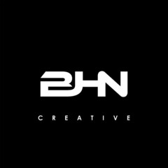 BHN Letter Initial Logo Design Template Vector Illustration