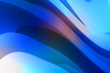 Abstract background with colorful gradient. Vibrant graphic wallpaper with stripes design. Fluid 2D illustration of modern movement.