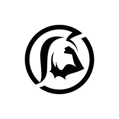 Unique bell and hand muscle logo inspiration