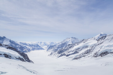 Fototapeta na wymiar Jungfrauhoch, or 