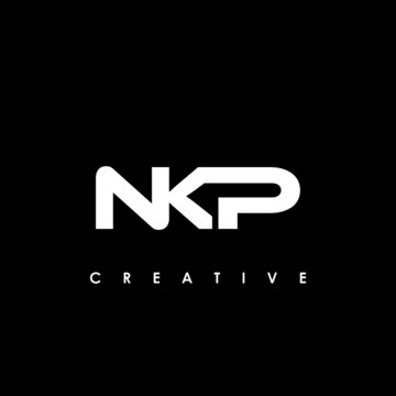 NKP Letter Initial Logo Design Template Vector Illustration
