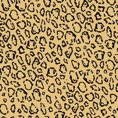 Leopard seamless texture, imitation. leopard skin repeat pattern.