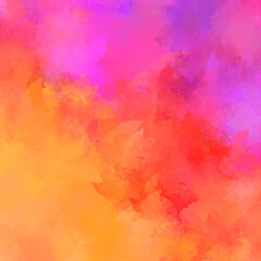 Strokes of paint. 2D Illustration. Brushed Painted Abstract Background. Brush stroked painting. Modern art.