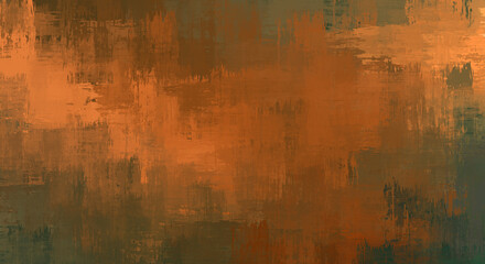 Background with crossed wild brush strokes. Colorful and vibrant illustration. Painted art. Creative abstract painting.