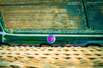 Hot air balloon flight