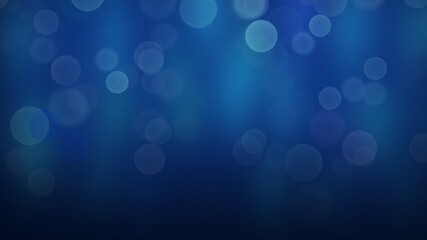 Abstract background blue blur gradient with bright clean and bokeh	