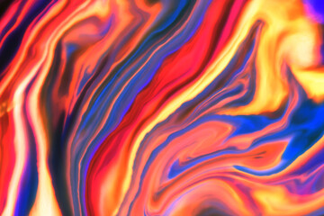 Abstract colorful background, soft fluid art wallpaper. Mixing paints and colors, modern art inkscape.