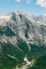 Mountain Range in Albania - obrazy, fototapety, plakaty