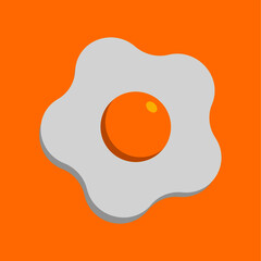 fried egg illustration