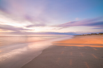 Fototapeta na wymiar Kure Beach NC sunrise