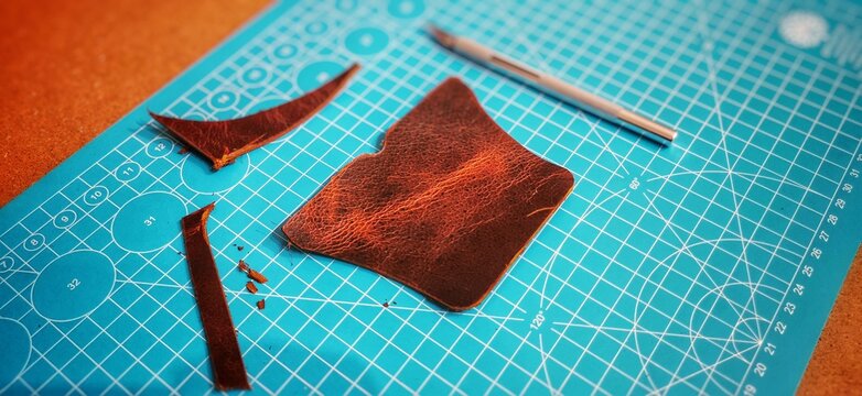 blue and red fabric