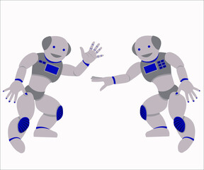 Dancing automatic machines as machine technology.