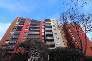 Immeublehabitation Construit Dans Les Ann