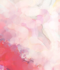 Brushed Painted Abstract Background. Brush stroked painting. Strokes of paint. 2D Illustration.